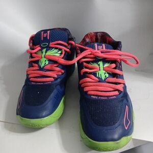 PUMA  LA M.E.L.O MB 01 Galaxy 1 of 1 "NOT FROM HERE" BASKETBALL SNEAKERS M8